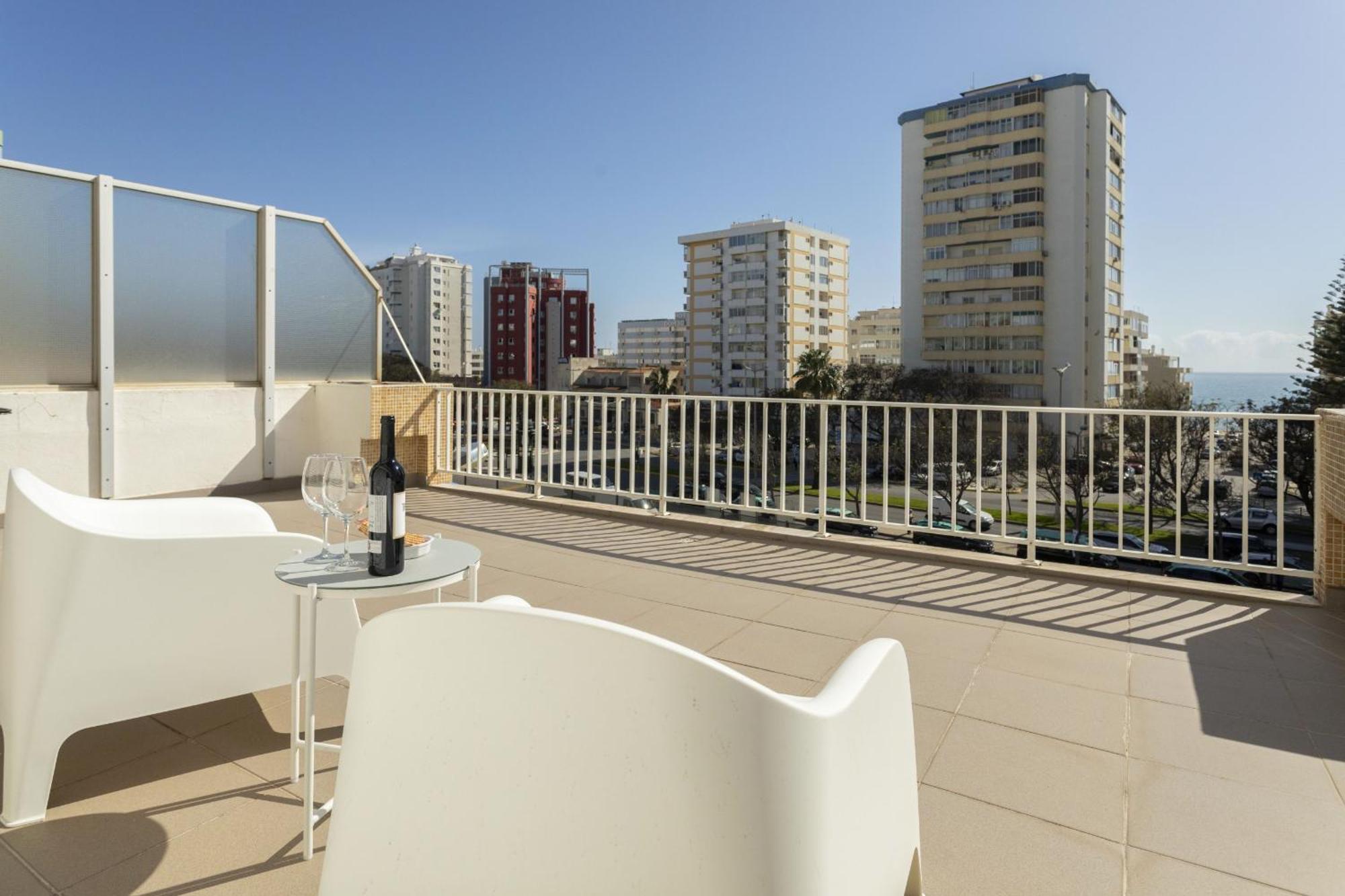 Апартаменти New! Quarteira Sea View Екстер'єр фото